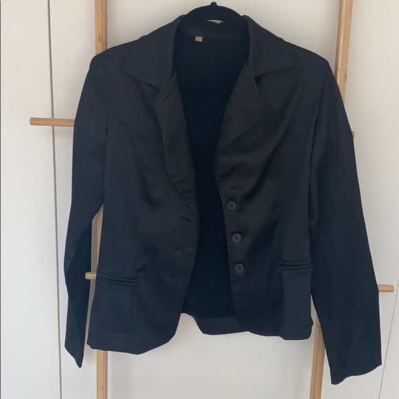 Black basic blazer - Picture 3 of 3